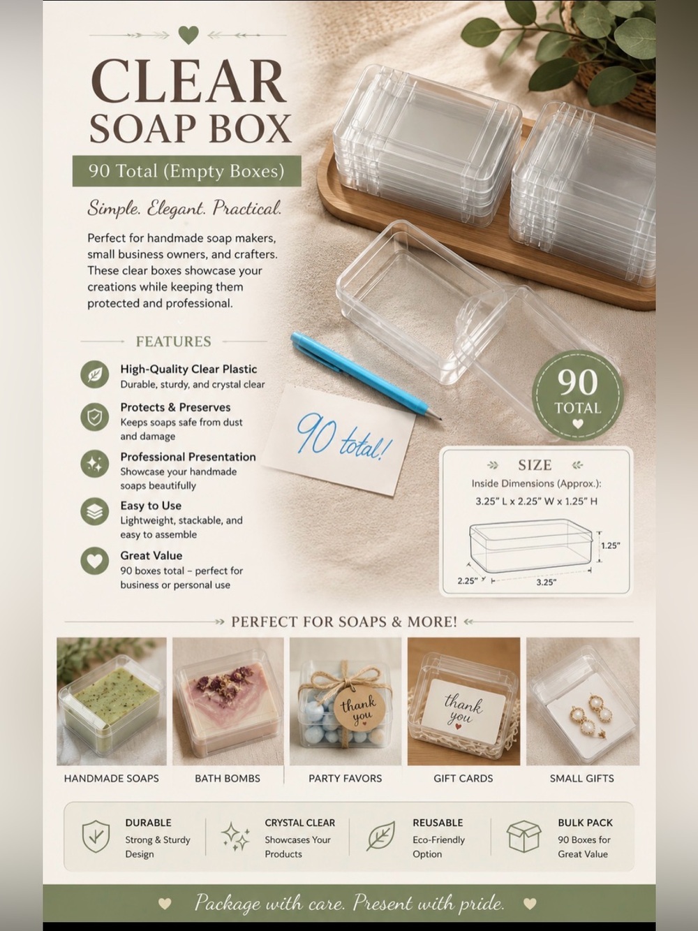 Clear Soap Box